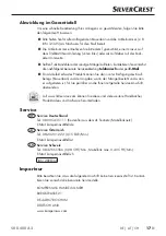 Preview for 20 page of Silvercrest SRK 400 A2 Operating Instructions Manual