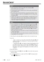 Preview for 31 page of Silvercrest SRK 400 A2 Operating Instructions Manual