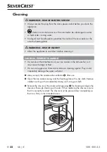 Preview for 35 page of Silvercrest SRK 400 A2 Operating Instructions Manual