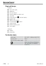 Preview for 79 page of Silvercrest SRK 400 A2 Operating Instructions Manual