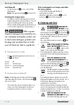 Preview for 10 page of Silvercrest SRNH 100 C2 Operating Instructions Manual