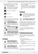 Preview for 11 page of Silvercrest SRNH 100 C2 Operating Instructions Manual