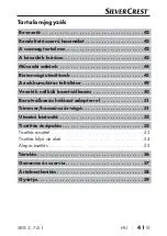 Предварительный просмотр 45 страницы Silvercrest SRR 3.7 A1 Operating Instructions Manual