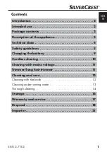 Preview for 5 page of Silvercrest SRR 3.7 B2 Operating Instructions Manual