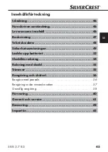 Preview for 49 page of Silvercrest SRR 3.7 B2 Operating Instructions Manual