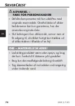 Preview for 78 page of Silvercrest SRR 3.7 B2 Operating Instructions Manual