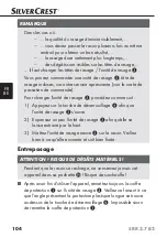 Preview for 108 page of Silvercrest SRR 3.7 B2 Operating Instructions Manual