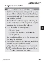 Preview for 119 page of Silvercrest SRR 3.7 B2 Operating Instructions Manual