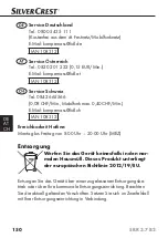 Preview for 154 page of Silvercrest SRR 3.7 B2 Operating Instructions Manual