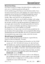 Preview for 73 page of Silvercrest SRR 3.7 C3 Operating Instructions Manual