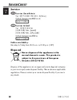 Предварительный просмотр 24 страницы Silvercrest SRR 3.7 C4 Operating Instructions Manual