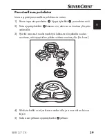 Предварительный просмотр 43 страницы Silvercrest SRR 3.7 C4 Operating Instructions Manual