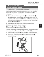 Предварительный просмотр 127 страницы Silvercrest SRR 3.7 C4 Operating Instructions Manual