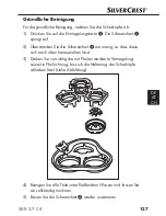 Предварительный просмотр 131 страницы Silvercrest SRR 3.7 C4 Operating Instructions Manual