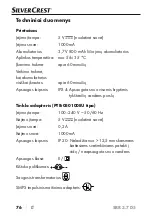 Предварительный просмотр 80 страницы Silvercrest SRR 3.7 D5 Operating Instructions Manual