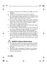 Предварительный просмотр 66 страницы Silvercrest SRRP 3.7 A1 Operating Instructions Manual