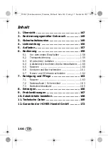 Предварительный просмотр 148 страницы Silvercrest SRRP 3.7 A1 Operating Instructions Manual