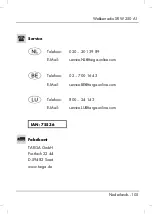 Предварительный просмотр 107 страницы Silvercrest SRW 250 A1 User Manual And Service Instructions