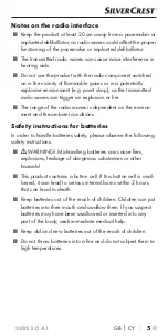 Preview for 8 page of Silvercrest SSBS 3.0 A1 Operating Instructions Manual