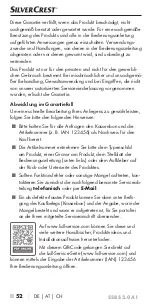 Preview for 55 page of Silvercrest SSBS 3.0 A1 Operating Instructions Manual