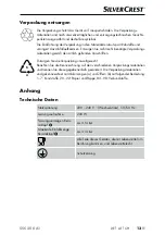 Preview for 16 page of Silvercrest SSC 200 A1 Operating Instructions Manual