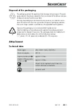 Preview for 38 page of Silvercrest SSC 200 A1 Operating Instructions Manual