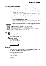 Preview for 40 page of Silvercrest SSC 200 A1 Operating Instructions Manual