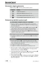 Preview for 105 page of Silvercrest SSC 200 A1 Operating Instructions Manual