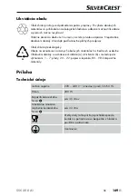 Preview for 152 page of Silvercrest SSC 200 A1 Operating Instructions Manual