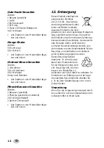 Предварительный просмотр 14 страницы Silvercrest SSDMD 600 A1 Operating Instructions Manual