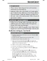 Preview for 8 page of Silvercrest SSE 6 C3 Operating Instructions Manual