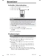 Preview for 9 page of Silvercrest SSE 6 C3 Operating Instructions Manual