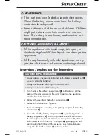 Preview for 20 page of Silvercrest SSE 6 C3 Operating Instructions Manual