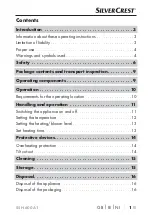 Preview for 4 page of Silvercrest SSH 600 A1 Operating Instructions Manual