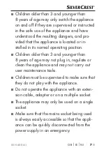 Preview for 10 page of Silvercrest SSH 600 A1 Operating Instructions Manual