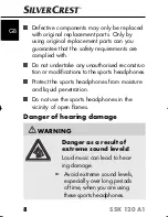 Preview for 10 page of Silvercrest SSK 120 A1 Operating Instructions Manual