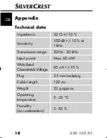 Preview for 20 page of Silvercrest SSK 120 A1 Operating Instructions Manual