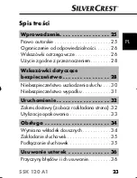 Preview for 25 page of Silvercrest SSK 120 A1 Operating Instructions Manual