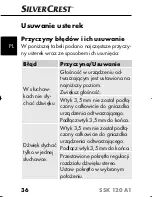 Preview for 38 page of Silvercrest SSK 120 A1 Operating Instructions Manual