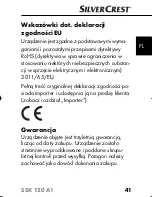 Preview for 43 page of Silvercrest SSK 120 A1 Operating Instructions Manual