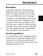 Preview for 49 page of Silvercrest SSK 120 A1 Operating Instructions Manual