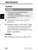 Preview for 62 page of Silvercrest SSK 120 A1 Operating Instructions Manual