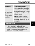 Preview for 103 page of Silvercrest SSK 120 A1 Operating Instructions Manual