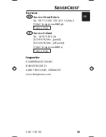 Предварительный просмотр 15 страницы Silvercrest SSK 120 B2 Operating Instructions Manual