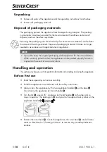 Preview for 14 page of Silvercrest SSKT 900 A1 Operating Instructions Manual