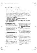 Предварительный просмотр 6 страницы Silvercrest SSM 175 A1 Operating Instructions Manual