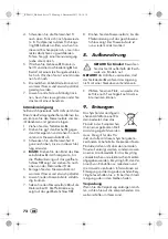 Предварительный просмотр 74 страницы Silvercrest SSM 175 A1 Operating Instructions Manual