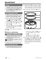 Предварительный просмотр 33 страницы Silvercrest SSM 180 A2 Operating Instructions Manual