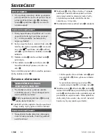 Предварительный просмотр 57 страницы Silvercrest SSM 180 A2 Operating Instructions Manual