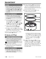 Предварительный просмотр 69 страницы Silvercrest SSM 180 A2 Operating Instructions Manual